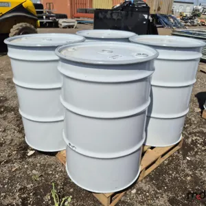 (4) 55-Gallon Steel Drums
 UNRESERVED