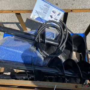 AGT Skid Steer Auger Attachment Set (6'', 12'' & 14'')
 UNRESERVED