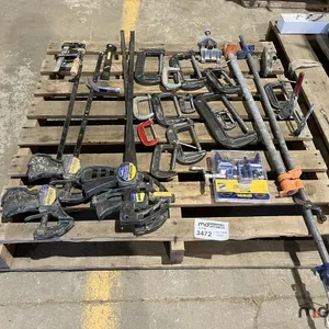 Assorted Sizes of Clamps
 UNRESERVED