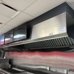 Fast Kitchen Hood SSH Grease Hood w/ Fire Suppression and Fan (245"x48") 
 UNRESERVED