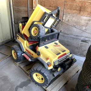 Peg Pergo Ride on Jeep w/ Trailer
 UNRESERVED