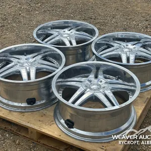 (4) 5 BOLT ALUMINUM MAG RIMS