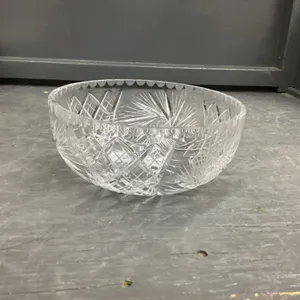 PINWHEEL CRYSTAL BOWL