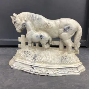 MARE &amp; FOAL CAST DOOR STOP