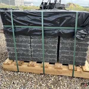 Keystone Products Roman Paver 8" x 12" x 2 3/8" Charcoal Colored Patio Stones (Qty: 120 / 83 Sq. Ft)
 UNRESERVED