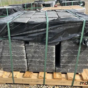 Keystone Products Roman Paver 8" x 12" x 2 3/8" Charcoal Colored Patio Stones (Qty: 120 / 83 Sq. Ft)
 UNRESERVED
