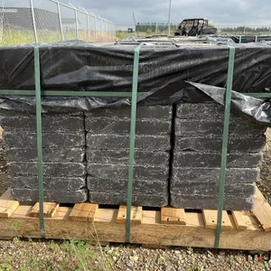 Keystone Products Roman Paver 8"x 12" x 2 3/8" Charcoal Colored Patio Stones (Qty: 120 / 83 Sq. Ft)
 UNRESERVED