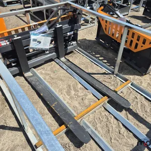2025 Wolverine PFA-113300G Skid Steer Pallet Fork Hydraulic Adjustable Attachment
 UNRESERVED