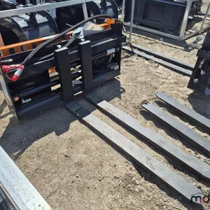 2025 Wolverine PFA-113300G Skid Steer Pallet Fork Hydraulic Adjustable Attachment
 UNRESERVED