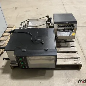 Pallet w/ Bunn's Hot Beverage Dispenser, Small Conveyer Oven & Sandwich Hot Press 
 UNRESERVED