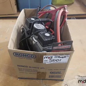 Booster Cable and Air Pump
 UNRESERVED