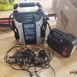 Battery Booster Pack and Air Compressor
 UNRESERVED