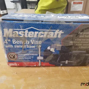 Mastercraft 4' Bench Vise
 UNRESERVED