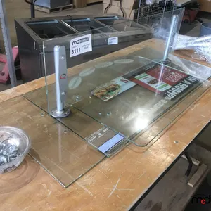 (4) Glass Panes w/ Stands and Hardware

 UNRESERVED