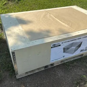 TMG StanForge-DCP12 12’ x 12’ Galvanized Dog Kennel,  H38