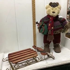 BEAR AND A SLED