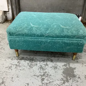 SMALL OTTOMAN - BLUE/GREEN COLOUR