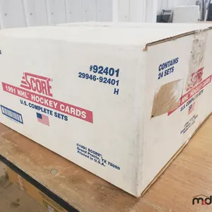 Sealed Box of (24) Sets of 1991 NHL Hockey Cards
 UNRESERVED