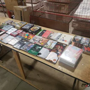 DVDs, Books and Comics
 UNRESERVED