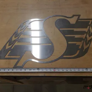 Saskatchewan Roughrider Metal Sign
 UNRESERVED