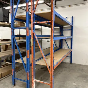 (2) Sections of 10' Shelving
 UNRESERVED