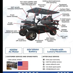 2025 SDLANCH Electric Golf Cart Kit (Not Assembled) (SDLGC80)
 UNRESERVED