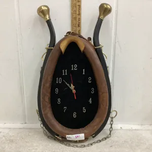 REPLICA HORSE COLLAR CLOCK