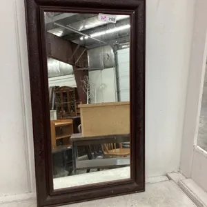 WOOD FRAMED MIRROR