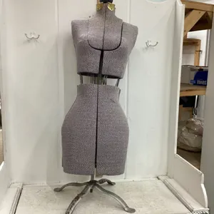 VINTAGE DRESS FORM ON STAND