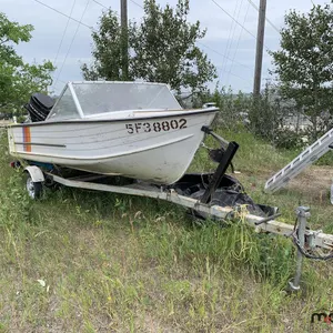 Rocket 3 (15') Boat w/ Mercury Motor & Trailer (Non-Runner)
 UNRESERVED