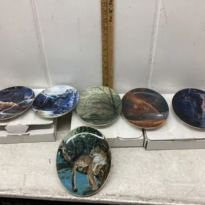BOX OF COLLECTOR PLATES-BRADFORD EXCHANGE