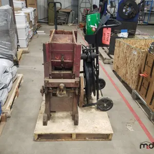Pallet w/ Emerson Seed Cleaner & (1) Metal Banding Cart w/ Utilities 
 UNRESERVED