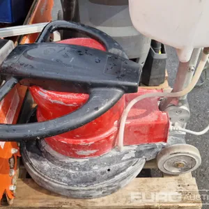 Pallet Of Ground Scraper, Pressure Washer, Masonry Saws 