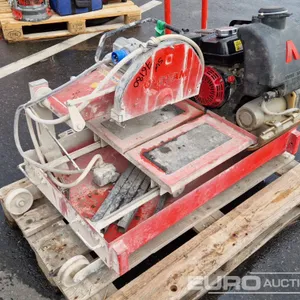 Pallet Of Masonry Saw, Compaction Plate 