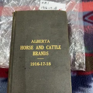 Alberta horse and cattle brands, 1916 – 17–18