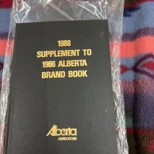 1988 supplement to 1986 Alberta brand book