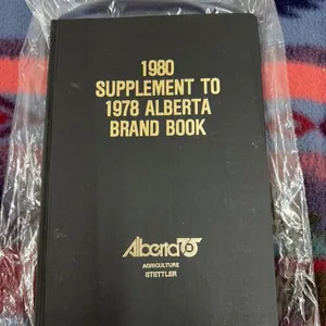 1980 supplement to 1978 Alberta, brand book
