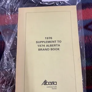1976 supplement to 1974 Alberta, brand book