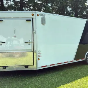 2017 28’ Cjay FX9 t/a enclosed trailer, VIN: 2JAAE792XH1003837, Owner: Trevor R Halwas, Seller: Fraser Auction ____________________