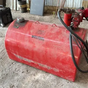 Westeel slip tank w/ Fill Rite 15GPM 12V pump w/ hose and nozzle, S/N: 06354