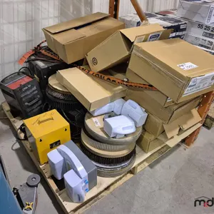 Pallet of Assorted Floor Scrubbing Pads and Chargers
 UNRESERVED
