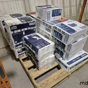 Pallet of Tork Towel Dispensers and Tork Towels
 UNRESERVED