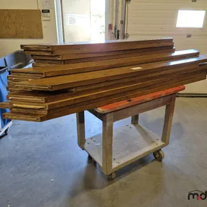 Wooden Planks and Cart w/ Wheels
 UNRESERVED