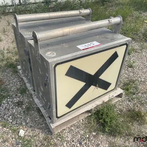 Overhead Cross Walk Signs (Approx. 36" x 18" x 27")
 UNRESERVED