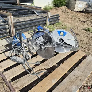(2) Powerfist Electric Concrete Saws
 UNRESERVED