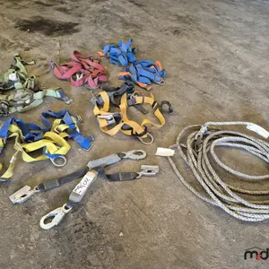 Assorted Fall Protection Harnesses & Rope
 UNRESERVED