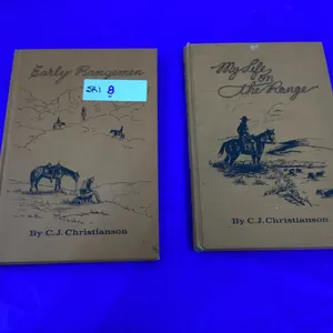2-BOOKS. MY LIFE ON THE RANGE + EARLY RANGEMAN