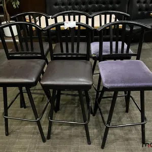 (6) Assorted Rotating Bar Stools
 UNRESERVED