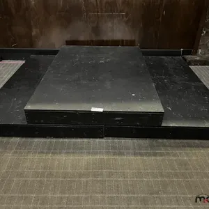 (3) 6 x 4' Portable Wooden Stages
 UNRESERVED