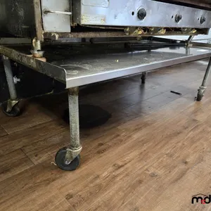 6' x 3' Stainless Table
 UNRESERVED